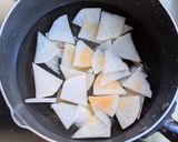 キノコと大根の味噌汁作り方3写真