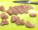 鶏むね肉の塩麹漬けソテー梅マヨソース作り方1写真