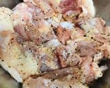 鶏もも肉の炒め物●マスカルポーネ仕上げ作り方1写真