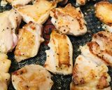 鶏もも肉の炒め物●マスカルポーネ仕上げ作り方2写真