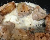 鶏もも肉の炒め物●マスカルポーネ仕上げ作り方3写真