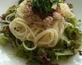 ランチに☆簡単！梅ぇ～冷製パスタ作り方5写真