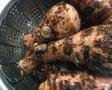 里芋と豚肉の生姜煮作り方4写真