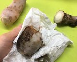 里芋と豚肉の生姜煮作り方6写真