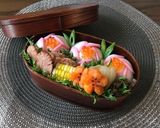 板かまぼこのお花おにぎり♫チーズ入り作り方6写真