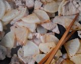 大根と豚肉の粒マスタード炒め作り方4写真