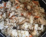 舞茸としいたけde秋の混ぜご飯☆作り方5写真