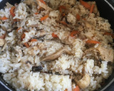 舞茸としいたけde秋の混ぜご飯☆作り方5写真