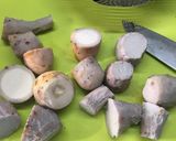 里芋と豚肉の生姜煮作り方8写真
