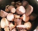 里芋と豚肉の生姜煮作り方11写真