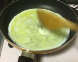 卵白大量消費に白い炒飯作り方2写真