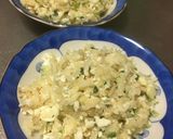 卵白大量消費に白い炒飯作り方6写真