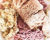 糖質制限中も！1度で甘酢と甘辛肉団子作り方11写真
