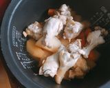 【炊飯器】材料入れて炊くだけ！鶏大根作り方3写真