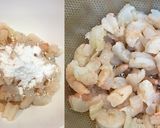 海老と卵とニラのラー油炒め作り方3写真