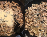 鶏ささみと茸のハニーチーズマスタード煮作り方5写真