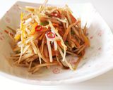 彩りきんぴらごぼう♪お弁当にもグッド作り方12写真