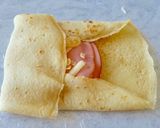 【軽食】もっちり♪ハムチーズブリトー作り方5写真