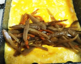きんぴらの卵焼き♪味付けなしで簡単！作り方1写真