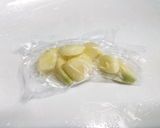 キャベツとニンニクの胡麻和え♪作り方1写真