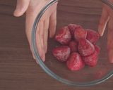 苺マフィン（クリームチーズのせ♪）作り方3写真