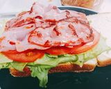 大蔵部長の朝ごはん☀️ＢＬＴサンド作り方6写真
