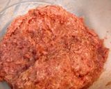 ハンバーグ　簡単ピーマンの肉詰め作り方5写真
