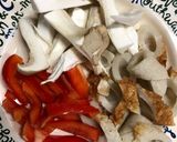 竹輪とエリンギの甘辛カレー炒め★お弁当作り方1写真