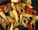竹輪とエリンギの甘辛カレー炒め★お弁当作り方3写真