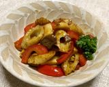 竹輪とエリンギの甘辛カレー炒め★お弁当作り方4写真