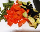 ウスターソース炊き込みご飯(簡単)作り方3写真