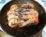 貴女風味でアルゼンチン海老とゴマ茄子❤️作り方2写真