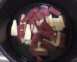 お弁当に♪さつまいもの甘辛スティック作り方3写真