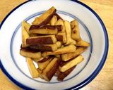 お弁当に♪さつまいもの甘辛スティック作り方6写真