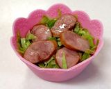 キャベツとウインナーでお好み焼き風カップ作り方3写真