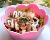 キャベツとウインナーでお好み焼き風カップ作り方4写真