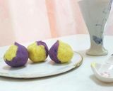 簡単二色のさつまいもスイートポテト茶巾作り方5写真