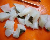 簡単！あんこうと鱈鍋作り方1写真