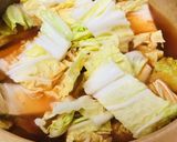 キムチ鍋の素＆たっぷりチーズのラーメン鍋作り方1写真