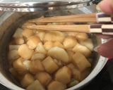 長芋とお麩のあっさり煮作り方5写真