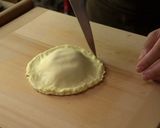 ハロウィンかぼちゃパイのガレットデロワ風作り方20写真