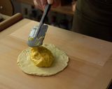 ハロウィンかぼちゃパイのガレットデロワ風作り方19写真