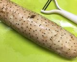 長芋の揚げ煮作り方1写真