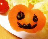 おばけちゃんのハロウィンかぼちゃサラダ作り方5写真