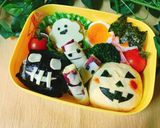 10分でフライパン要らずのハロウィン弁当作り方12写真