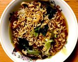 究極のインスタントラーメンアレンジ　燻製作り方5写真