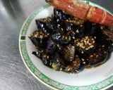 貴女風味でアルゼンチン海老とゴマ茄子❤️作り方9写真