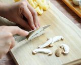 春菊の韓国風サラダ作り方3写真