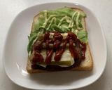 食パンで簡単チーズバーガー作り方4写真