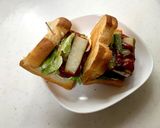 食パンで簡単チーズバーガー作り方5写真